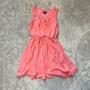 Pink a line dress